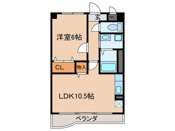 メゾンエトワ－ルの物件間取画像